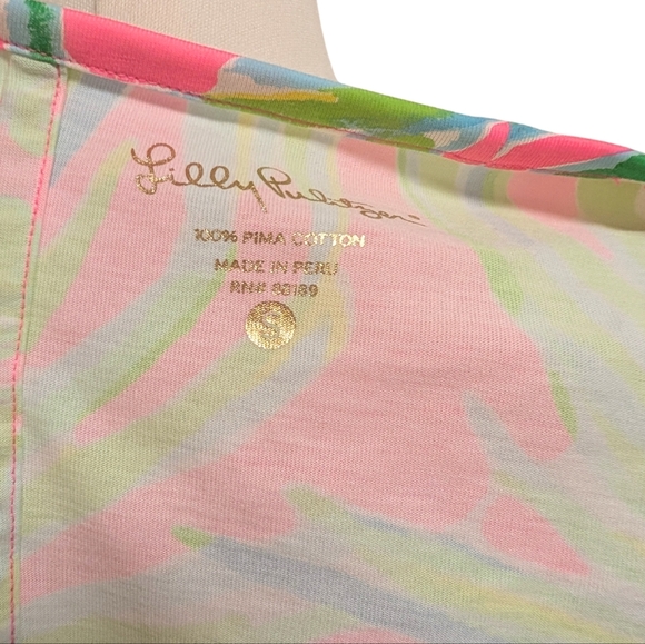 Lilly Pulitzer Beacon Palm Lead Sheath Dress Size Small - Picture 4 of 4